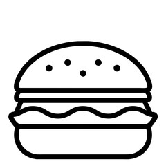 burger and fries