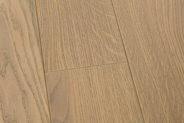 Texture of natural oak parquet. Wooden boards for polished laminate. Background of blank hardwood floor