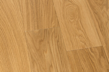 Texture of natural oak parquet. Wooden boards for polished laminate. Background of blank hardwood...