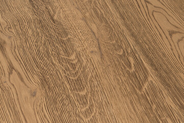 Texture of natural oak parquet. Wooden boards for polished laminate. Background of blank hardwood floor