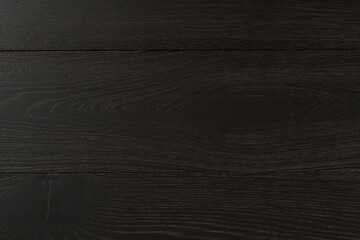 Texture of natural dark oak parquet close-up. Wooden boards for polished laminate. Hardwood sample background - obrazy, fototapety, plakaty