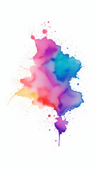 Fototapeta na wymiar colorful paint splashes