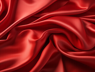 Red Satin Texture