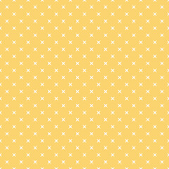 Star seamless pattern. Yellow background. Abstract geometric shape repeating texture. Design template for wallpaper, wrapping, fabric, textile	
