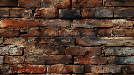 Obraz premium Brick wall texture 16:9
