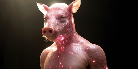 Pandemic Metamorphosis: Swine Flu Variant Detected, Triggering Unsettling Human-to-Pig Transformation and Unleashing a Global Health Crisis
