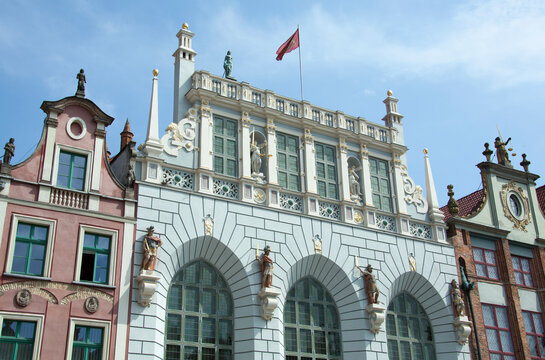 Gdansk 14th Century Artus Court Building