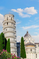 Pisa tower and cathedral