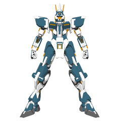 Seraphim Class Mobile Suit Mech Design