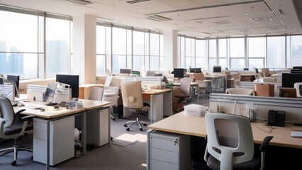 明るいオフィスのイメージ