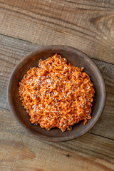 Gochujang butter noodles