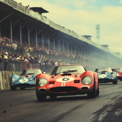 Vintage Race cars