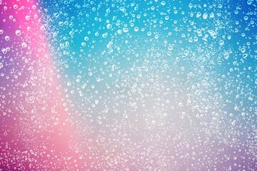drops on a beautiful pastel multi-colored background
