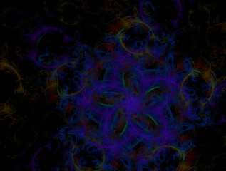 Imaginatory fractal abstract background Image