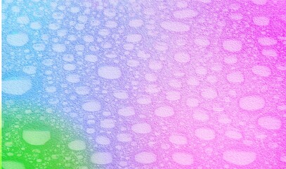 drops on a beautiful pastel multi-colored background