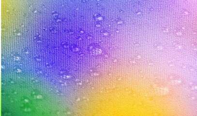 drops on a beautiful pastel multi-colored background