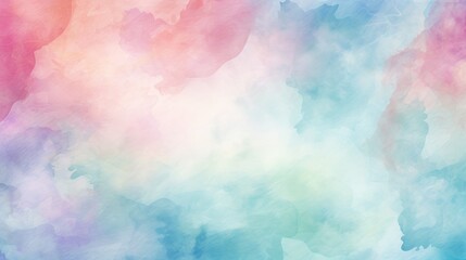 Generative AI image of watercolor background