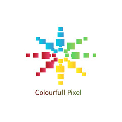 Colorful pixel