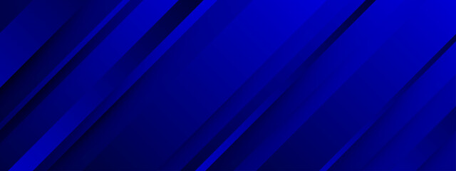 Blue vector gradient abstract banner design