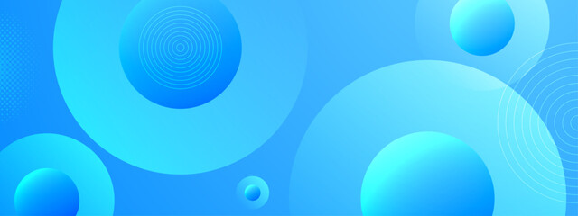 Blue abstract background with blue glowing geometric lines. Modern shiny blue diagonal rounded lines pattern. Futuristic technology concept. Suit for poster, banner, brochure, corporate, website