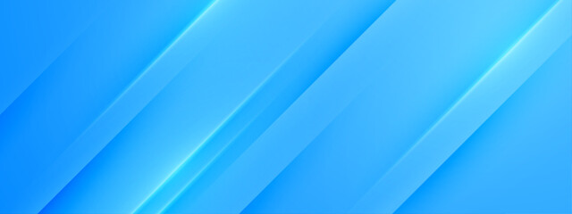 Obraz premium Blue line with white architecture futuristic background minimal concept vector illustration subtle design.