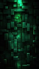 Black and Green Neon Urban Backdrop - Abstract Rustic Black Green Neon Fusion Background Texture - Neon Texture Wallpaper created with Generative AI Technology