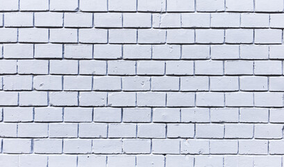 Texture of a white brick wall