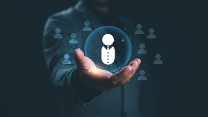 CRM, Customer Relationship Management, Executive's select Human Resource Network Structure HR, effective management and recruitment, effective organizational structure, training, hiring, performance.