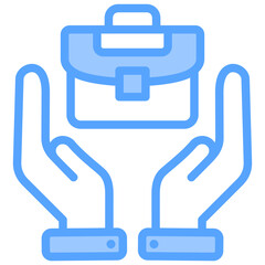 Employment Blue Icon