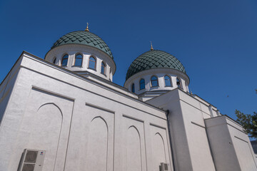 View of medieval Dzhuma Mosque in Tashkent, Uzbekistan