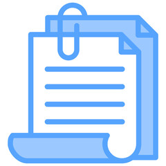 Notes Blue Icon