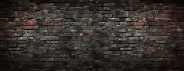 Fototapeta na wymiar image text your background Panoramic design texture wall brick wash Black Vintage hammer dark rustic laundered modern whitewashed style grunge