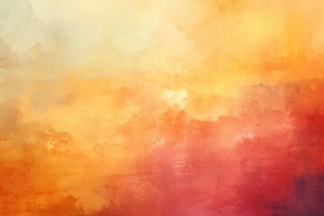 Obraz na płótnie Canvas colors sunset warm fall autumn bright paper textured colorful design texture grunge watercolor background yelllow orange Red yellow