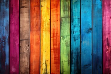 Background Planks Wood Colorful wooden colourful bright striped joy plank wall design cheerful highcoloured cool happy texture timber manycoloured