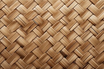 work art design background texture mat rattan woven pattern weaving bamboo Old threaded basket wood wallpaper material white nature decoration - obrazy, fototapety, plakaty