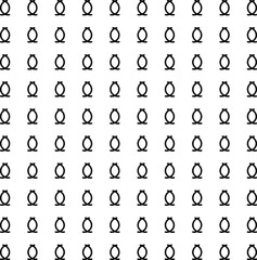 seamless pattern with rounded objects