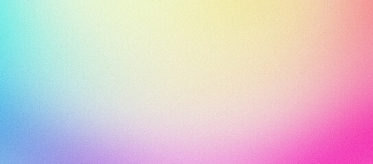 Pastel gradient background grainy blue purple yellow pink light colors noise texture banner design abstract background
