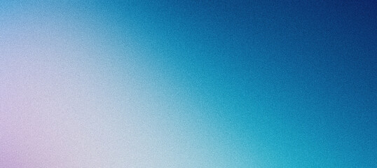Blue purple abstract grainy gradient background poster backdrop noise texture webpage header or banner design