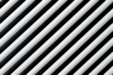 Fotobehang Background Repeat Pattern Striped agonal White Black stripes line diagonal geometric ornament graphic element fabric clothes textile linen material cotton paper page scrapbook print © akkash jpg
