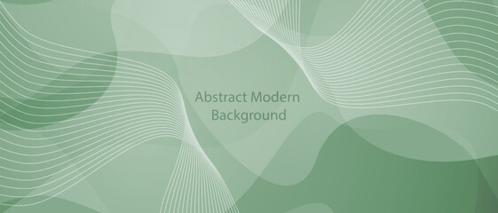 abstract green background with lines eps.10