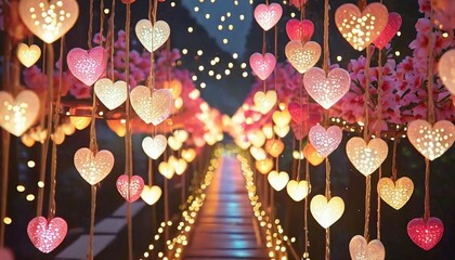 バレンタインイルミネーション