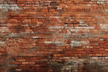texture wall brick red Vintage background old white brickwork black retro effect floor brown urban surface wreck wallpaper cement rough dirty square stone view built obsolete dye