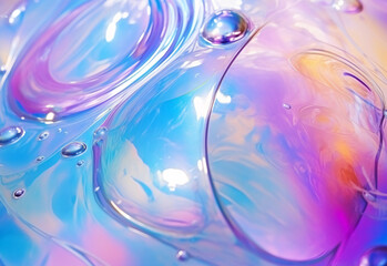 Beautiful image of some nice colorful bubbles for wallpaper, abstract texture background