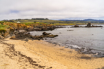 View of the Pacific Coast.