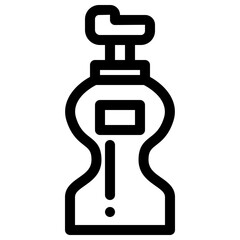 Doodle Spray Outline Icon