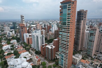 Fototapeta premium Aerial views from over Barranquilla, Colombia