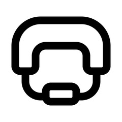 Head Protector Line UI Icons