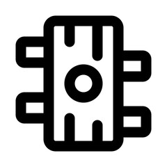 Wooden Line UI Icons