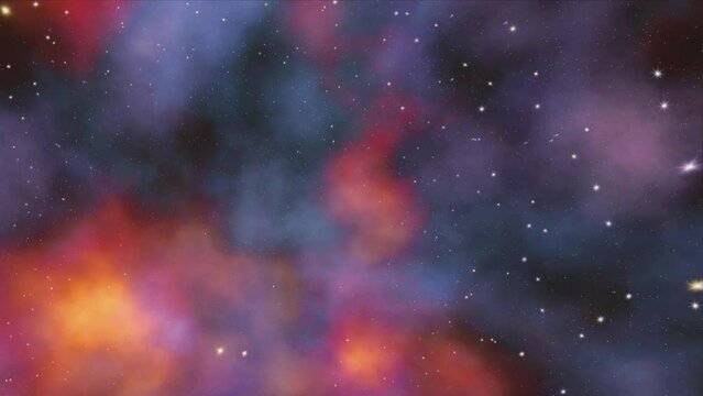 colorful space stars galaxy background