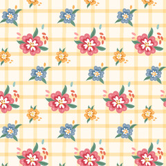 Flat Cottagecore Pattern